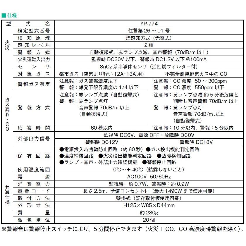 矢崎 都市ガス ガス警報器 CO警報器 住宅用 火災警報器(煙 矢崎 都市ガス ガス警報器 CO警報器 住宅用 火災警報器(煙