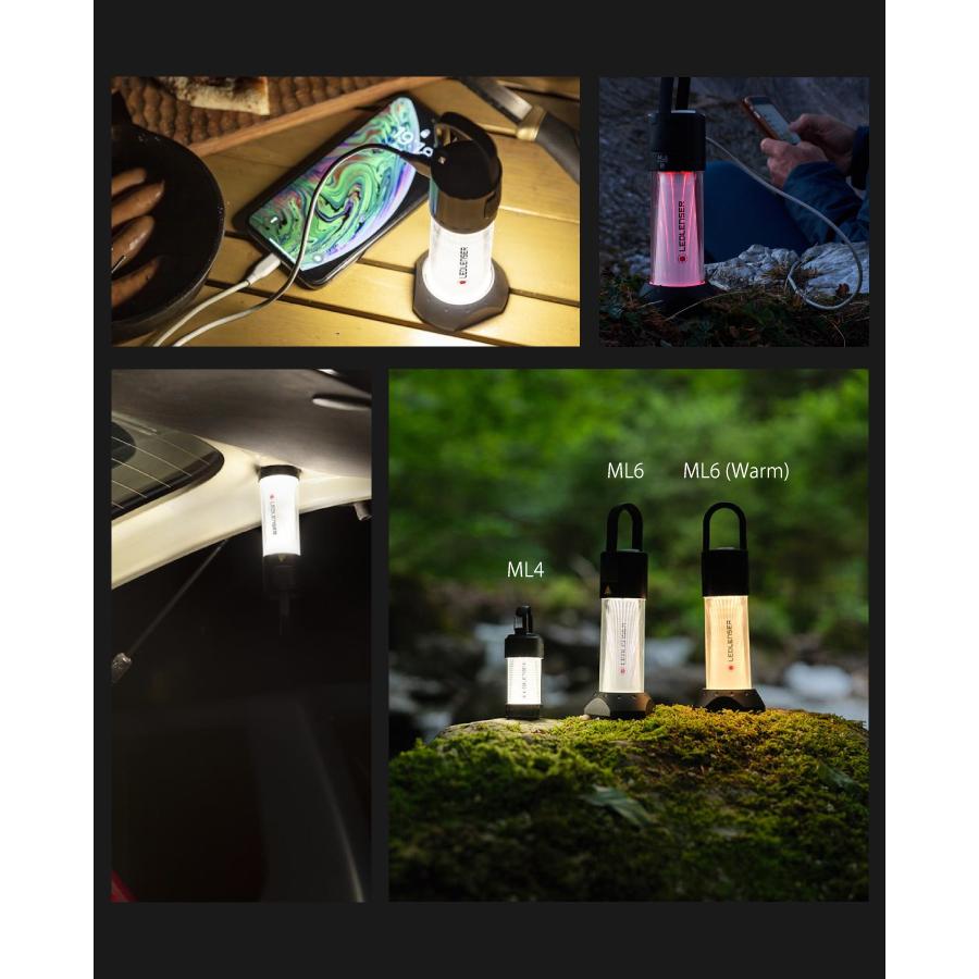 LEDLENSER LEDランタン ML6 アウトドア キャンプ 充電式 ライト