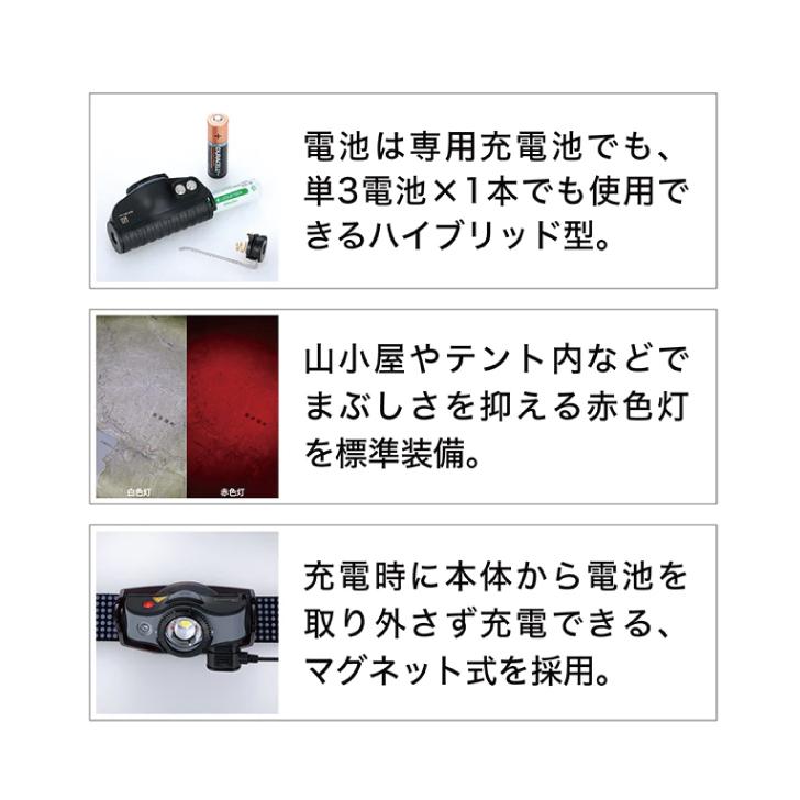 LEDLENSER（レッドレンザー） ヘッドランプ MH4 アウトドア キャンプ