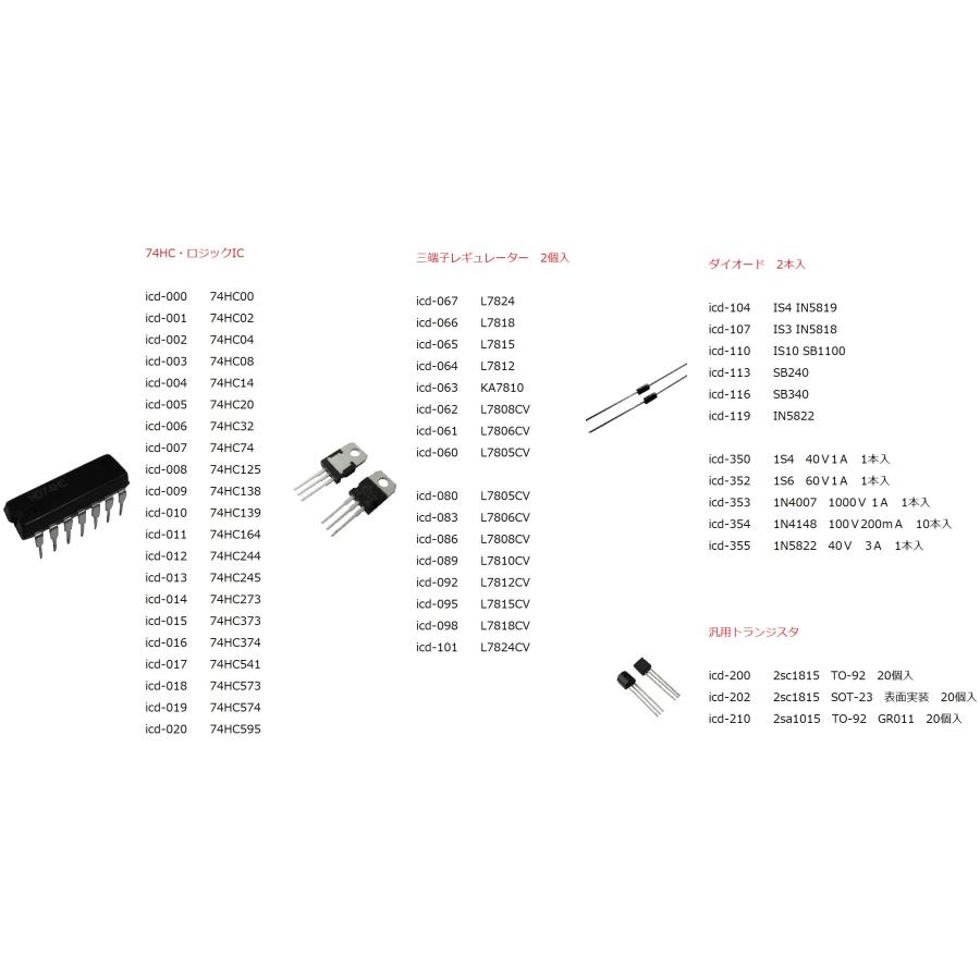 1N5822　ダイオード　2個入　＜icd-119＞｜sapporo-boueki｜02