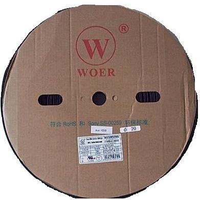 熱収縮チューブ　収縮前の円の直径φ20mm（実測約φ21.0mm）　熱収縮チューブ　長さ約100m　＜suc-059＞ | 