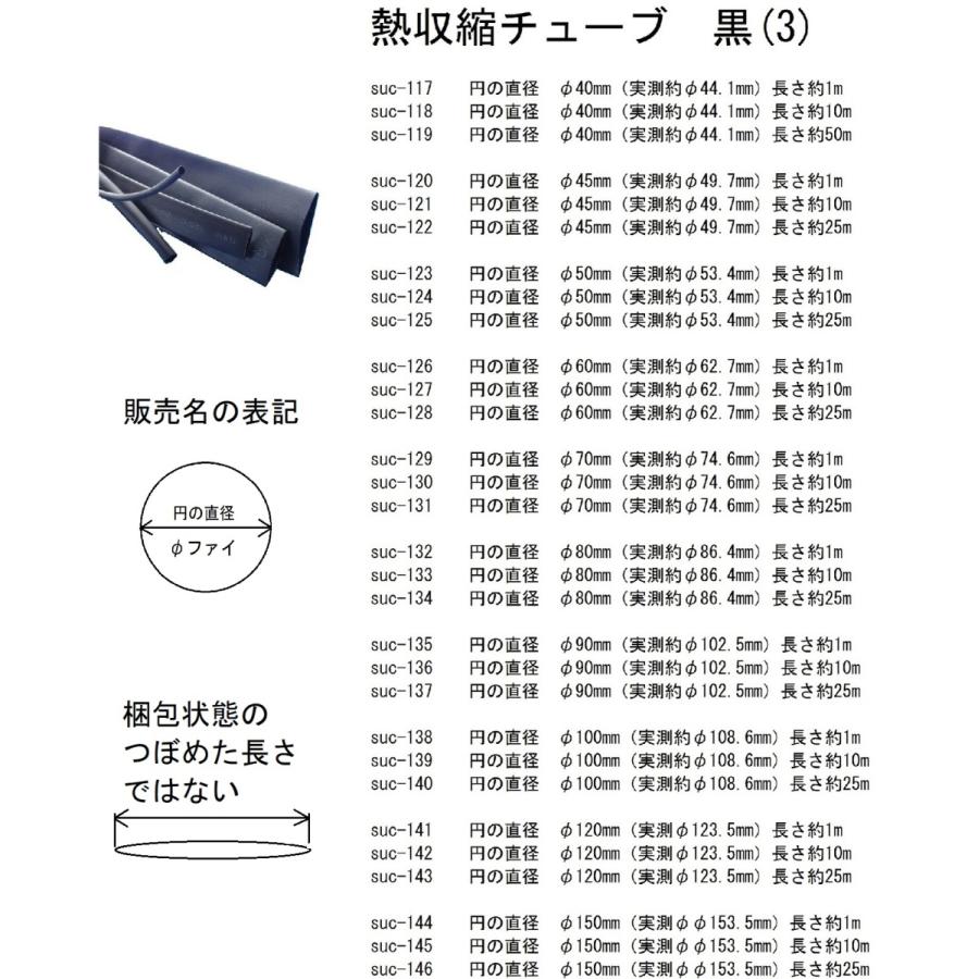 円の直径φ35mm　編組チューブ　メッシュチューブ　FLチューブ　長さ約1m　1個入　＜suc-427＞｜sapporo-boueki｜05