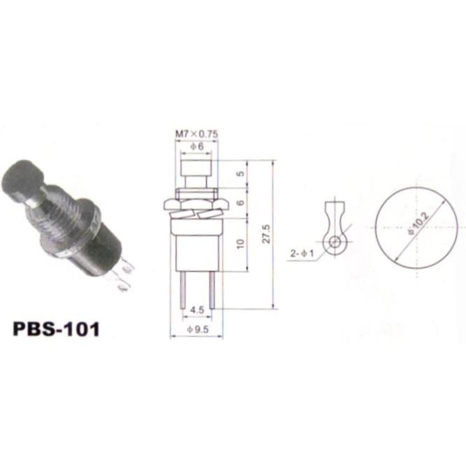モーメンタリ 押しボタンスイッチ 穴あけφ7mm 2個入 <swp-000>|sapporo-boueki|02