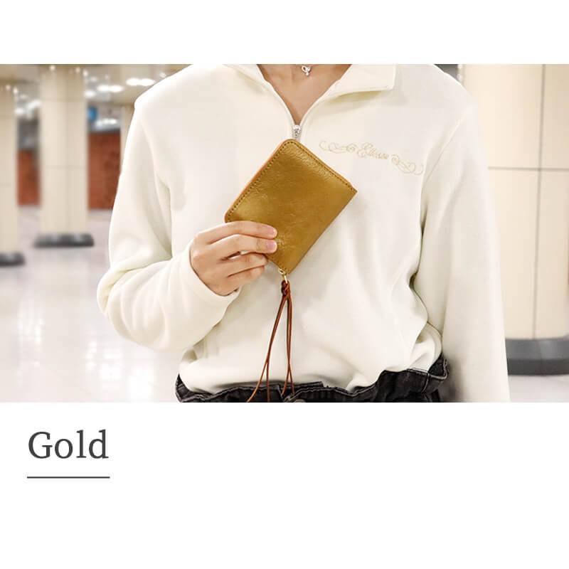 annak（アナック） お札が折れない 財布 コンパクト ラウンド