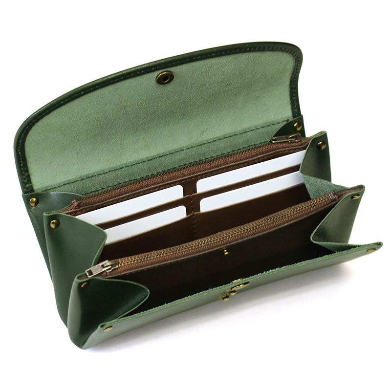 送料無料 名入れ可 alto. かぶせ長財布 AKEW-0400 革 レザー 本革