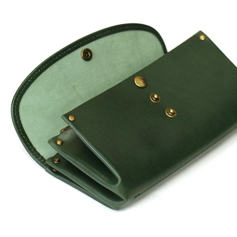 送料無料 名入れ可 alto. かぶせ長財布 AKEW-0400 革 レザー 本革