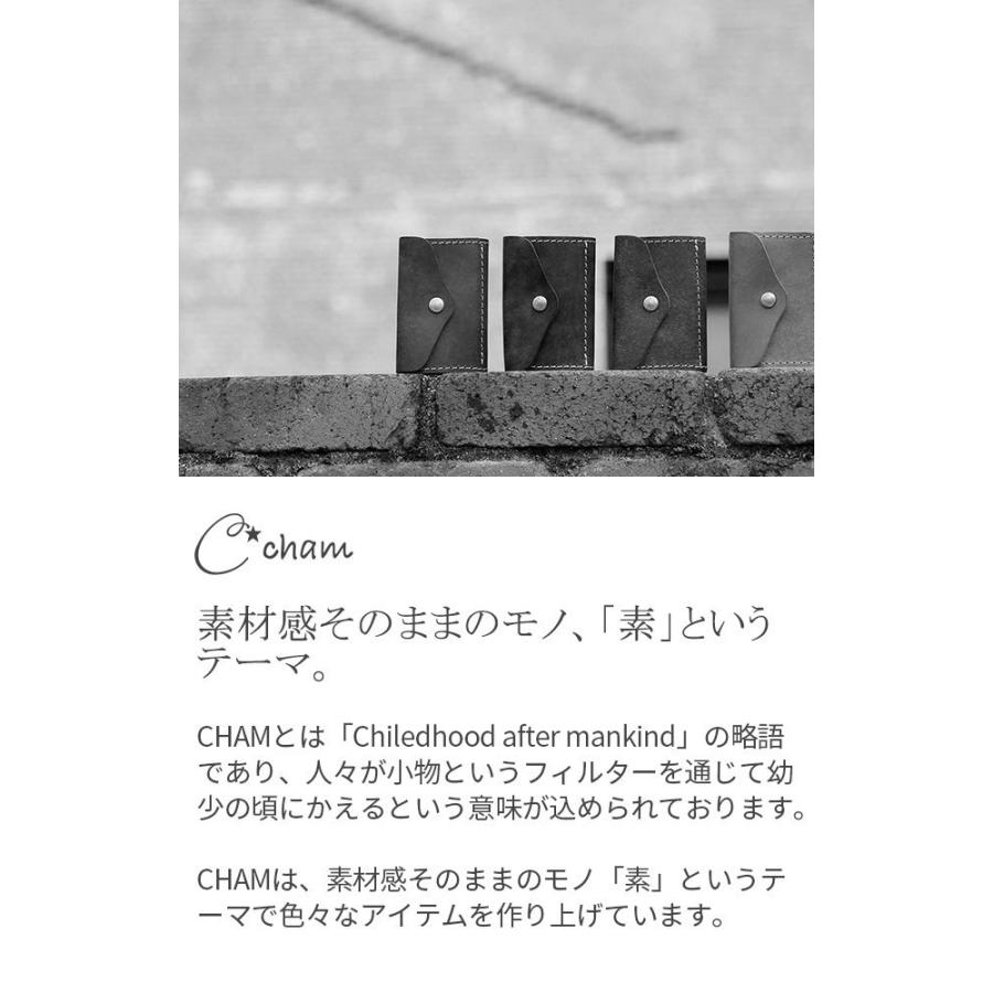名入れ可 cham アンクル プランプポシェット cmhm-010 革 レザー 本革 メンズ レディース 日本製 ポシェット ギフト プレゼント 贈り物 男性 女性 母の日_9