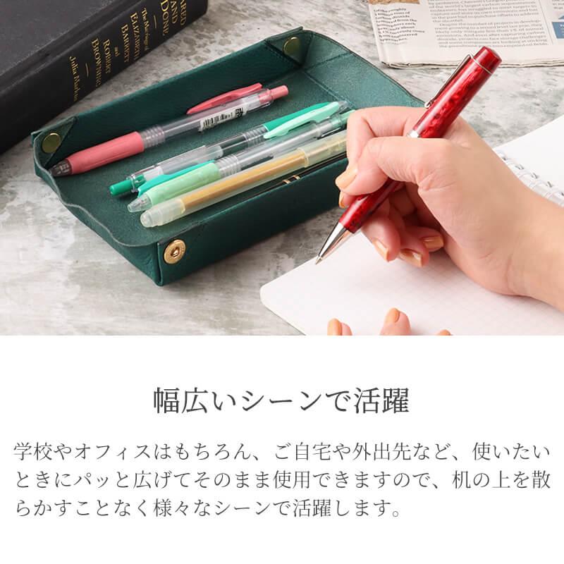 PLOWS ペントレーになるペンケース dritto-pen-roll ミネルバ 名入れ