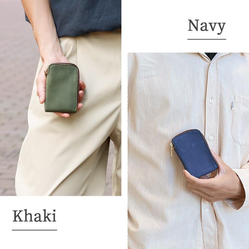 PARLEY L字スマートキーケース エルク革 フィンランドエルク fe-73