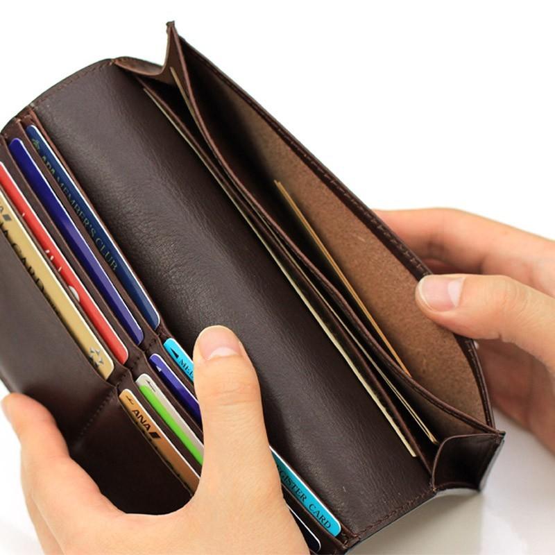長財布 コインケースなし 革 レザー 本革 メンズ レディース 日本製 送料無料 名入れ可 札幌革職人館 プレゼント 贈り物 敬老の日 |  | 06