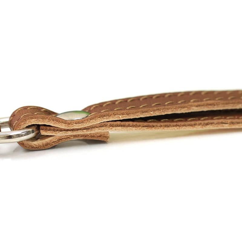 札幌革職人館 ネックストラップ 二枚革 革 レザー 本革 メンズ