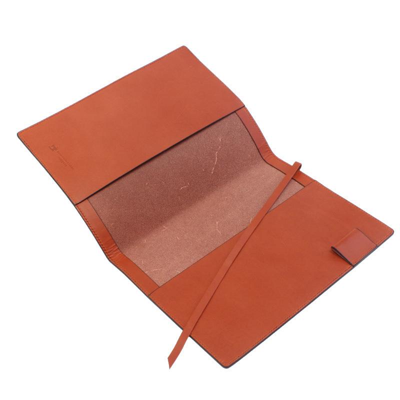 ブックカバー おしゃれ A5サイズ 手帳カバー 本革 レザー 名入れ ほぼ