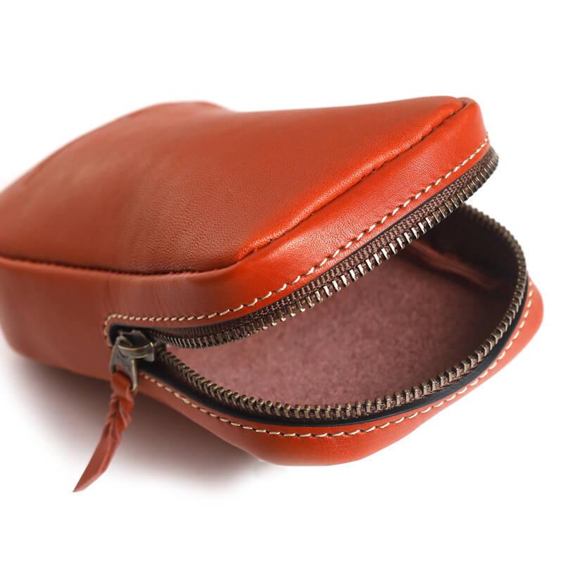 札幌革職人館 ファスナー タバコケース マルチケース 革 レザー 本革