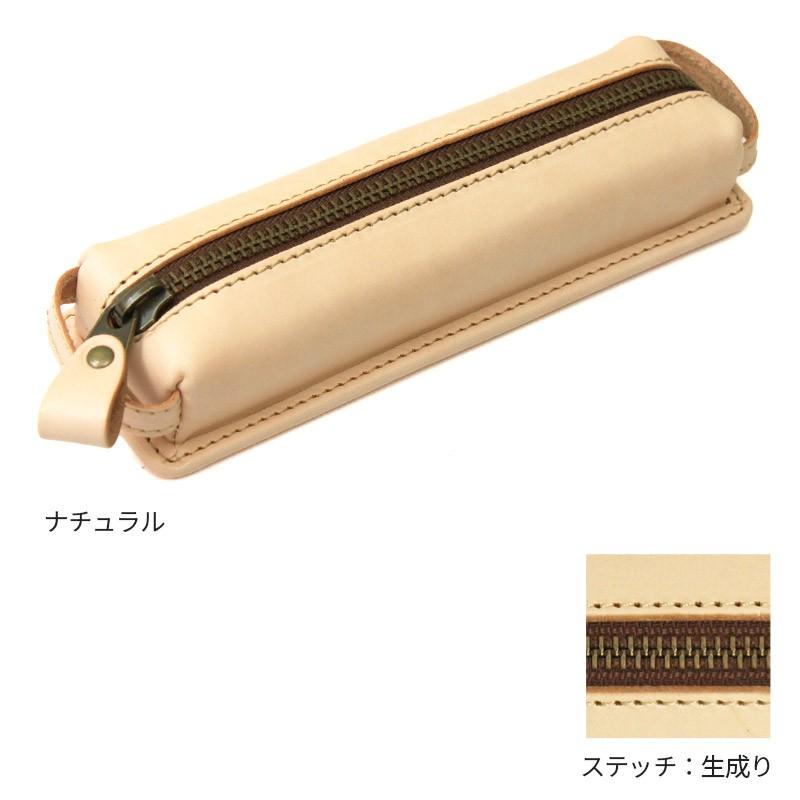 札幌革職人館 デスクペンケース M ヌメ革 革 レザー 本革 メンズ