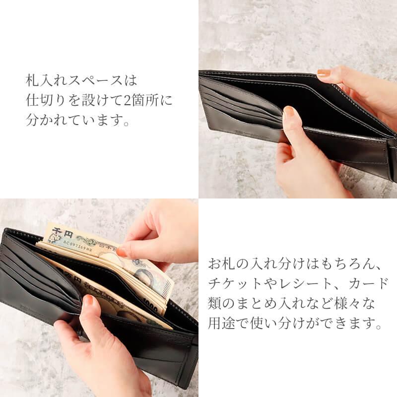 クロコダイル 二つ折り財布 革 おしゃれ レザー 本革 メンズ