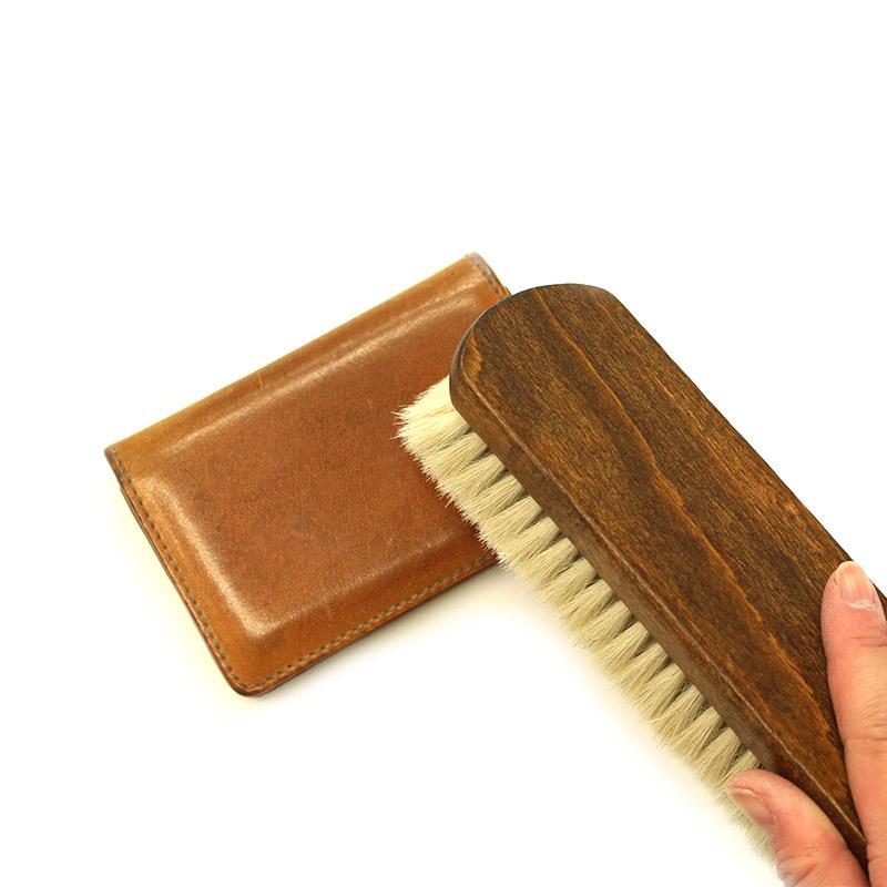 M.MOWBRAY プロゴートブラシ ブラッシング ヤギ毛 ツヤ出し レザーケア