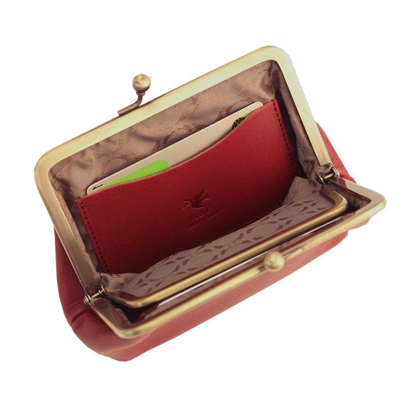 sot（ソット） sot ELEGANZAレザー がま口 ウォレット so-w-0189 財布