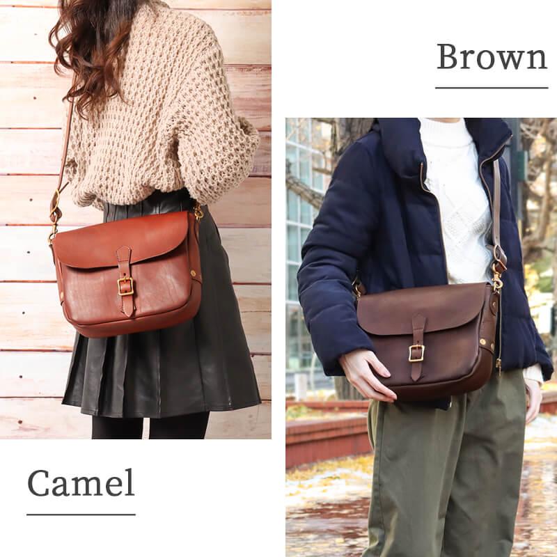 vasco レザー ポストマン ショルダーバッグ ブラウン vasco ヴァスコ LEATHER POSTMAN SHOULDER BAG REGULAR レザーポスト
