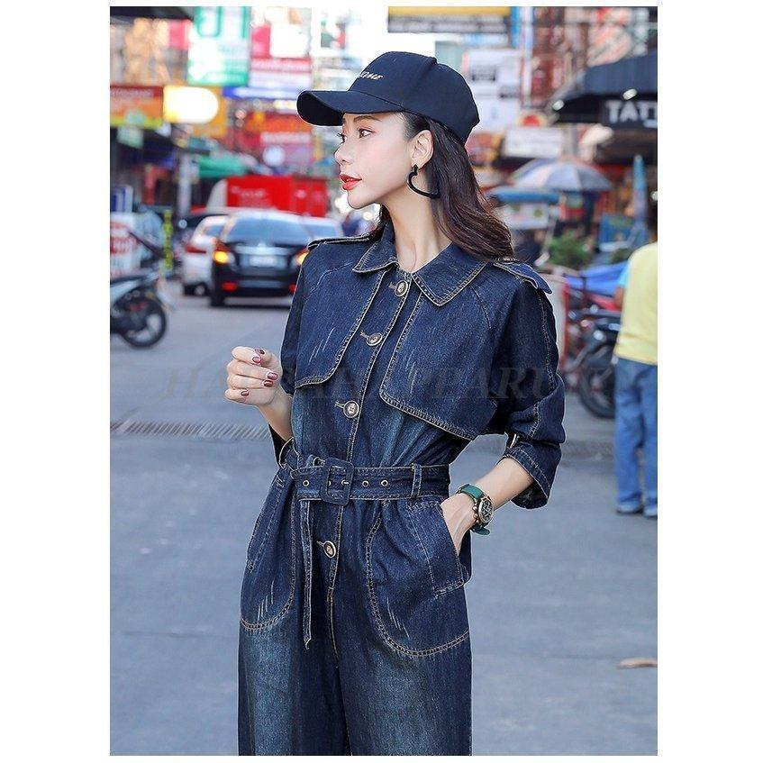 新品即決 パンツ 長袖 きれいめ かっこいい レディース つなぎ ジャンプスーツ デニムパンツ ズボン 春 2xl Xl 大きいサイズ オーバーオール デニム レディース ボトムス オールインワン サイズ サイズm Www Gatorheatandair Com