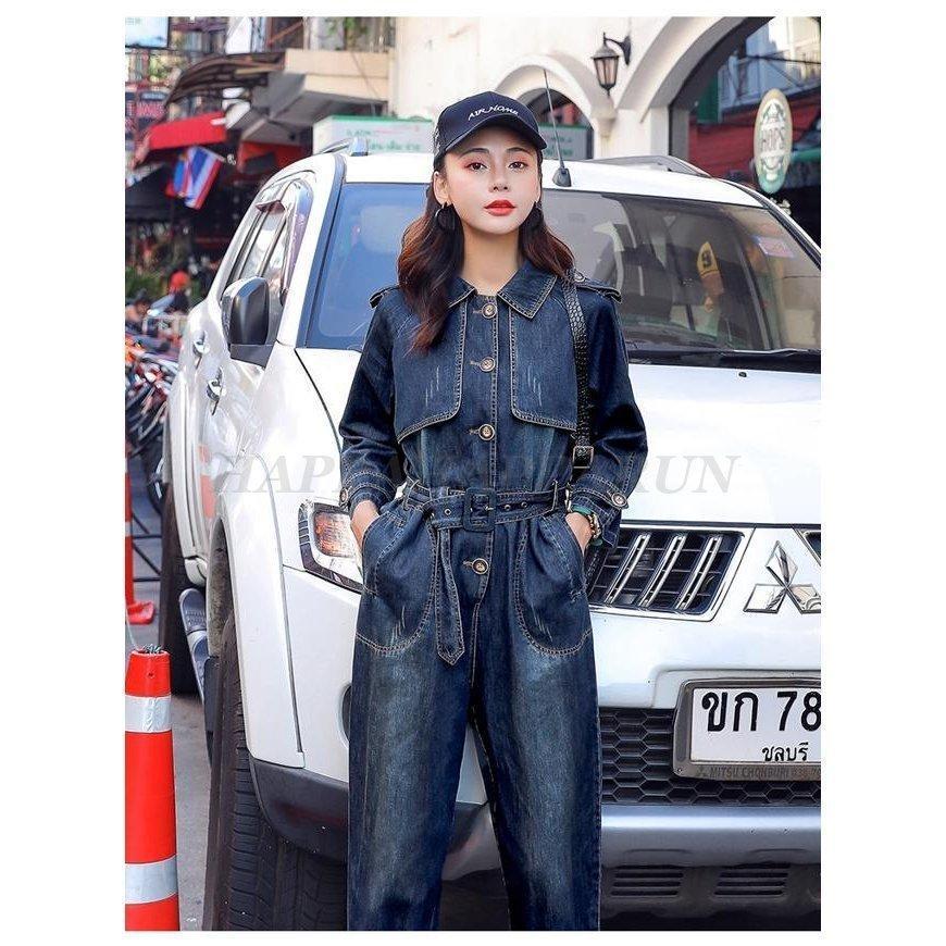 新品即決 パンツ 長袖 きれいめ かっこいい レディース つなぎ ジャンプスーツ デニムパンツ ズボン 春 2xl Xl 大きいサイズ オーバーオール デニム レディース ボトムス オールインワン サイズ サイズm Www Gatorheatandair Com