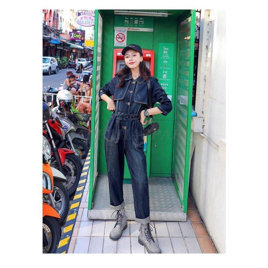 新品即決 パンツ 長袖 きれいめ かっこいい レディース つなぎ ジャンプスーツ デニムパンツ ズボン 春 2xl Xl 大きいサイズ オーバーオール デニム レディース ボトムス オールインワン サイズ サイズm Www Gatorheatandair Com