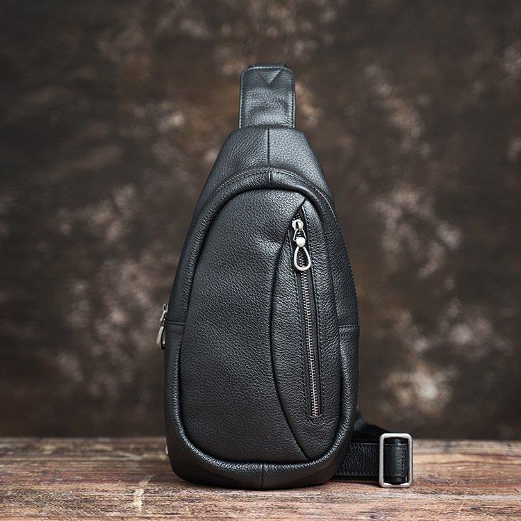 新品 シュリンク多機能 メンズバッグ 本革 牛革 ボディバッグ ワンショルダーバッグ 斜めがけ 肩掛け メンズファッション シュリンク多機能 Lmbb53 ブラック 牛革 Sapraizfireストア 一部予約販売の