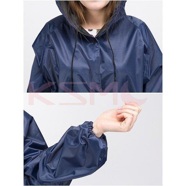 国内配送 レイングッズ 雨具 レインコート 防水 ロング丈 男女兼用 ゴム袖口 レインコート メンズ レインウェア ロング丈 ひざ丈 トレンチ ゴム袖口 無地 おしゃれ 軽量 防水 雨具 通学 アウトドア 通勤