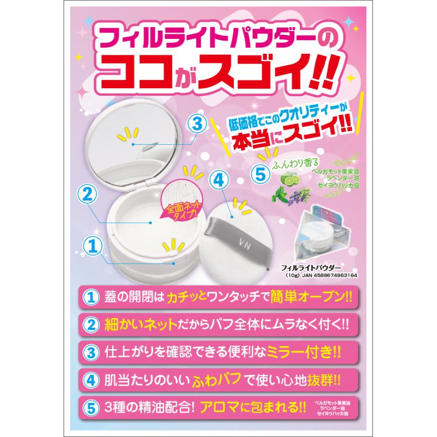 フェイスパウダー フィルライトパウダー 10g メイク直し くすみ フェイスパウダー フィルライトパウダー 10g メイク直し くすみ