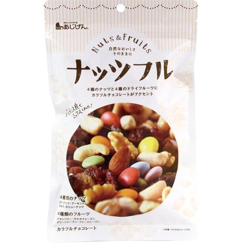ナッツフル 150g ミックスナッツ ドライフルーツ カラフルチョコ レーズン 落花生 アーモンド くるみ おやつ 菓子 4946763064407 美サイレントあるふぁ 通販 Yahoo ショッピング