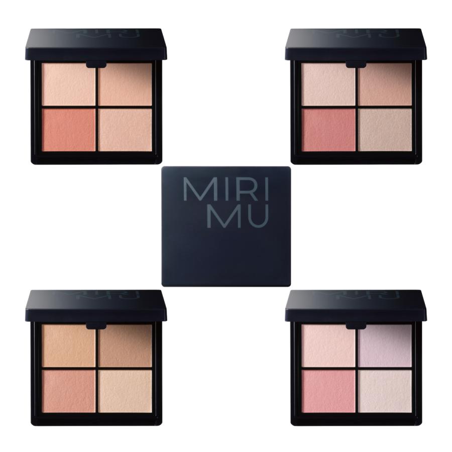 化粧品パレッド MIRIMU マルチアイシャドウパレット 4色展開 涙袋メイク 涙袋 (メール