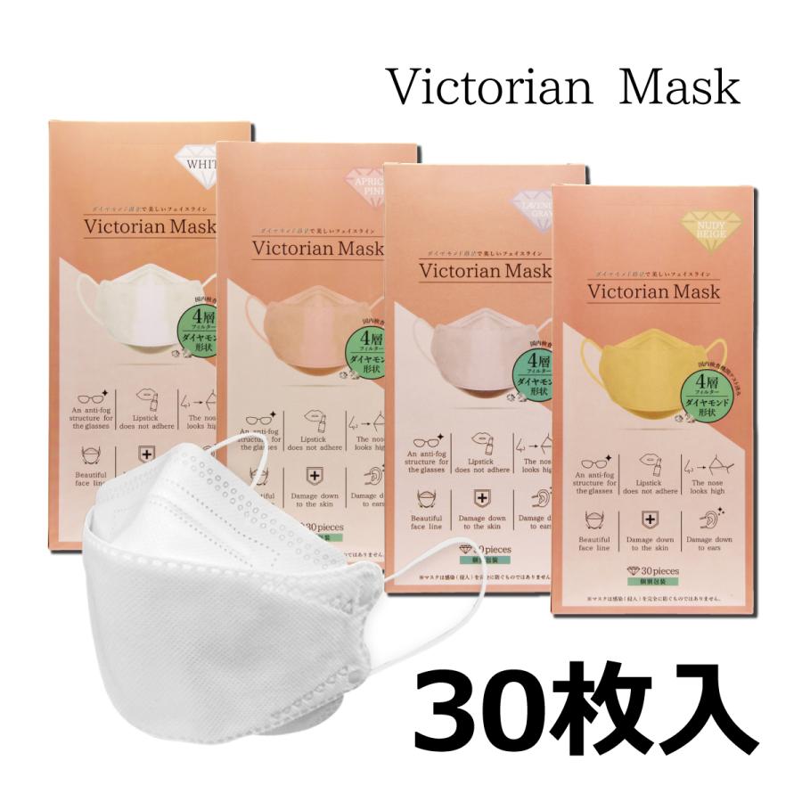 Victorian Mask ヴィクトリアンマスク 30枚入 BOX 個包装 Victorian Mask ヴィクトリアンマスク 30枚入 BOX 個包装