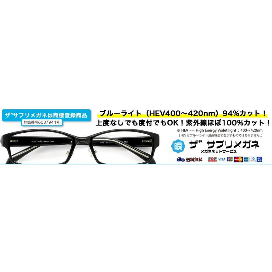 国産高性能レンズ使用・JIS規格適合メガネ】ブルーライトカット ザ 