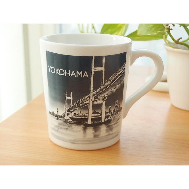 YAMASHITA Maria ホワイトマグカップ 横浜釣りフェス　限定 CLASKA（クラスカ）｜MAMBO トライタン マグカップL - カップ