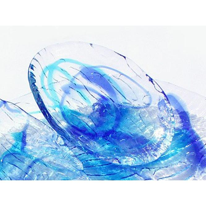 ガラス食器 琉球ガラス ゴーヤー皿 小 青水 小皿 人気 おしゃれ ギフト お取り寄せ商品 サラセラ 食器のことならsara Cera 通販 Yahoo ショッピング