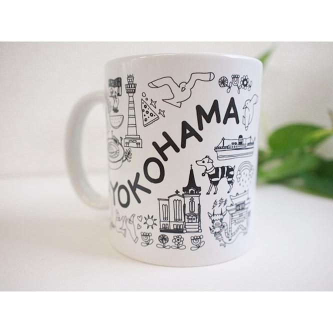 在庫品》洋食器 YOKOHAMA 横浜マグカップ ヴュー BOX込 コップ(欠品時