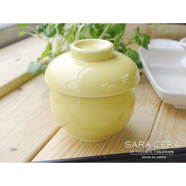 和食器 茶碗蒸し碗 蓋付き 和食器 日本製 ひょうたんイエロー S サラセラ 食器のことならsara Cera 通販 Yahoo ショッピング