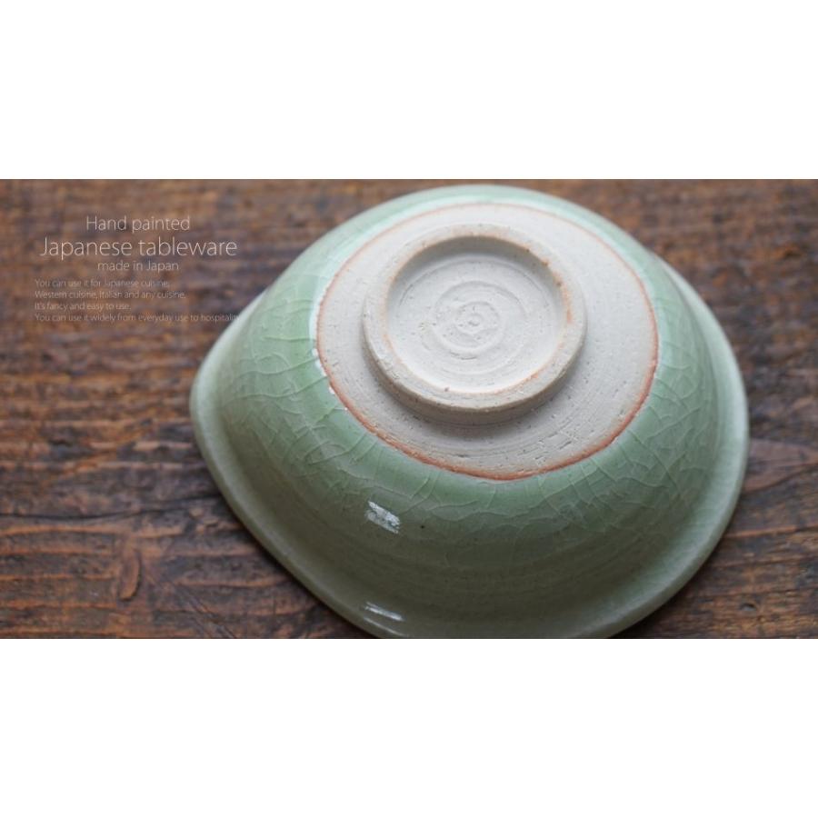 松助窯 新緑グリーン釉 柿小鉢 和食器 陶器 美濃焼｜sara-cera｜12