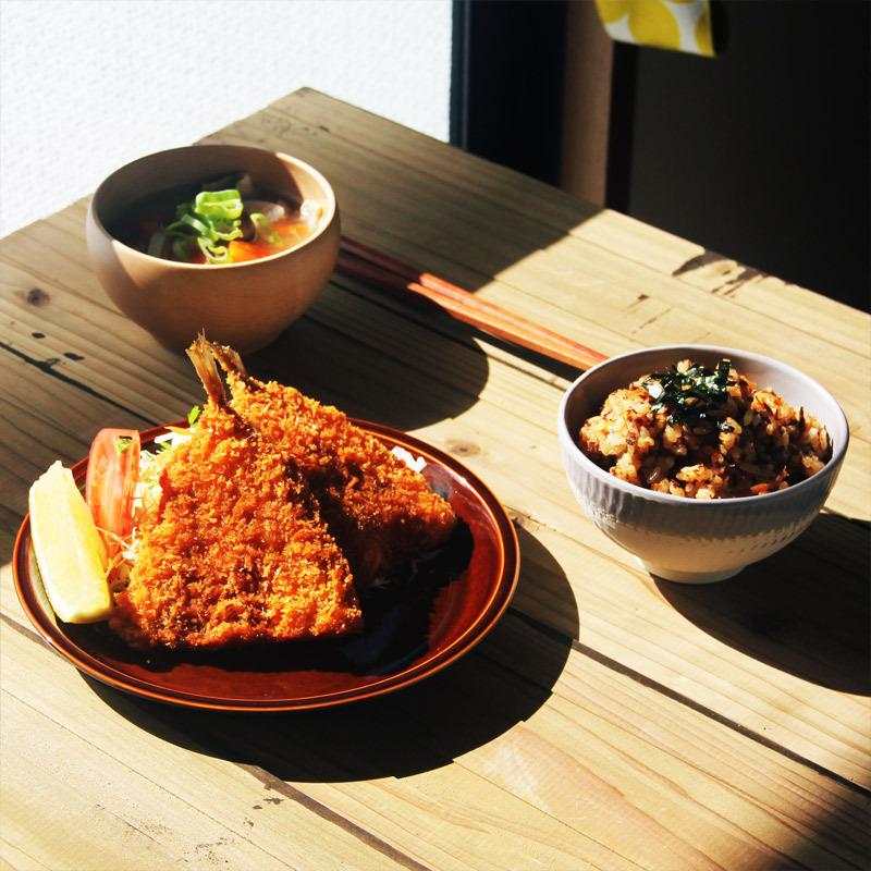Bread and Rice ボウル　茶碗　ブラック　文山窯 夫婦茶碗 和食器 お茶碗 ペア セット おしゃれ 可愛い 美濃文山窯