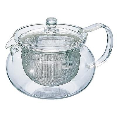急須 ティーポット ガラス おしゃれ HARIO ハリオ 茶茶急須丸700 CHJMN