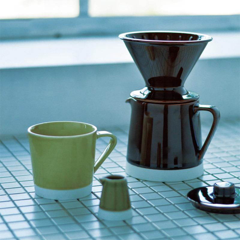 波佐見焼 コーヒー ドリッパー Es ドリッパー おしゃれ 可愛い 北欧風 青磁 ブルー 黄磁 イエロー 織部 グリーン アメ釉 ブラウン ボーダー Esdripper Sara Lia 通販 Yahoo ショッピング