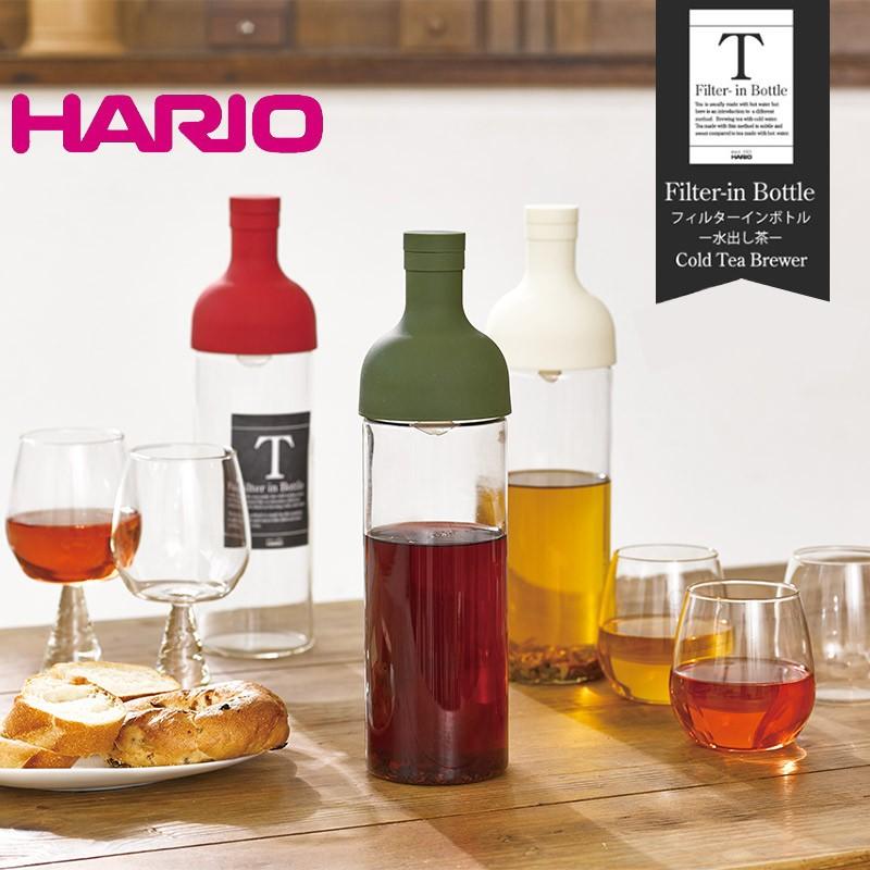 ハリオ フィルターインボトル 750 レッド 赤 グリーン 緑 おしゃれ 可愛い ワインボトル風 Fib 75 Fib 75 Sara Lia 通販 Yahoo ショッピング
