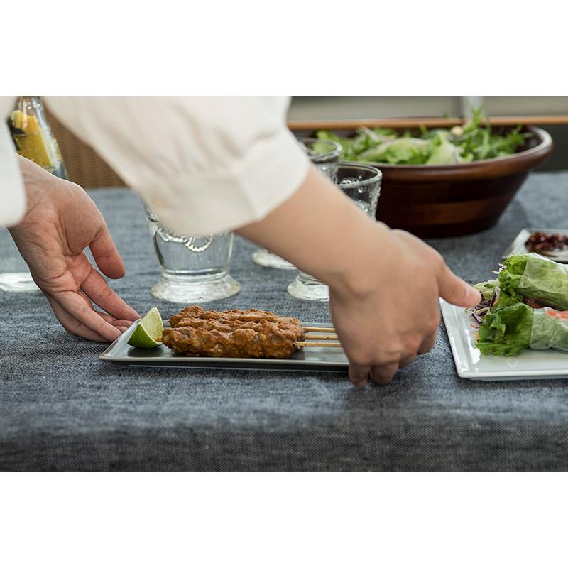 食器 お皿 おしゃれ 北欧風 正角皿 正方形 角皿 大皿 Lサイズ 21cm