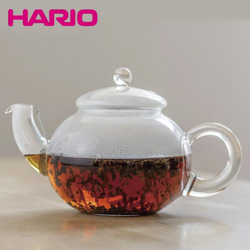 HARIO ガラス製ポット HM-3-10005P　3個セット ジャンピングティーポット HARIO ハリオ 耐熱ガラス 2〜3人用 おしゃれ