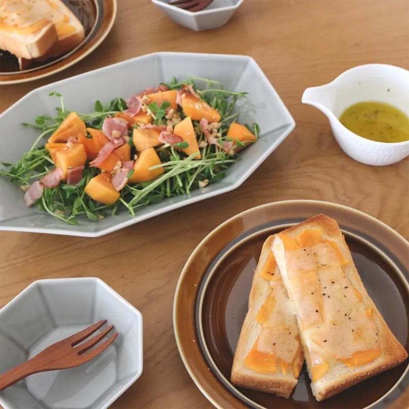 7客揃 取り皿　フルーツ皿　和食器 三彩交趾隅切皿 食器 陶器 高級皿 陶器 7客揃 取り皿 フルーツ皿 和食器 三彩交趾隅切皿 食器