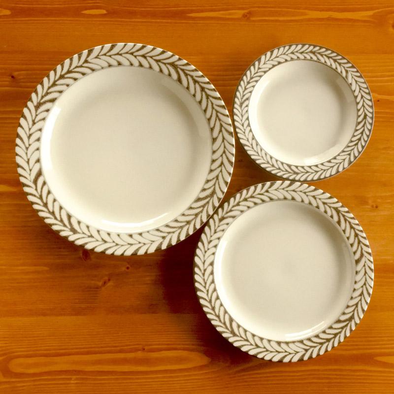 食器 お皿 おしゃれ 北欧風 ローズマリー 20cm 7半ケーキ皿 : Sara-lia