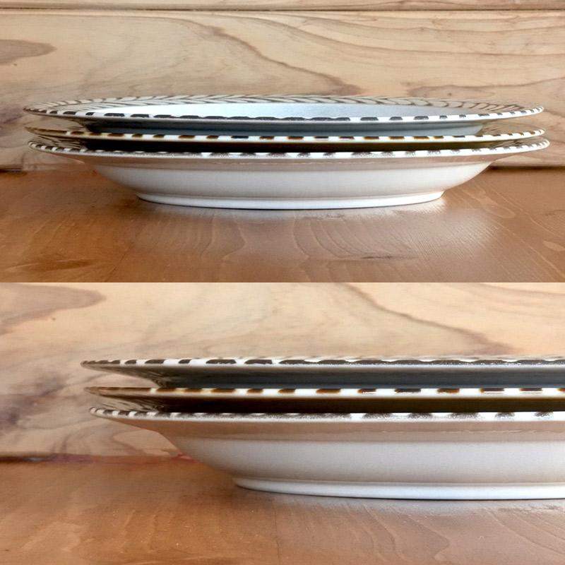 食器 お皿 おしゃれ 北欧風 ローズマリー 20cm 7半ケーキ皿 : Sara-lia