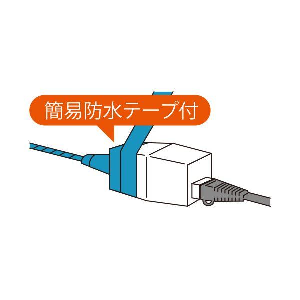 (まとめ) エレコム 屋外用コンパクトRJ45中継コネクタ（Cat5E） カテゴリー5E用 LD-VAPFR／RJ45WP 1セット（2個） 〔×5セット〕｜saradakan-tuboiten｜02