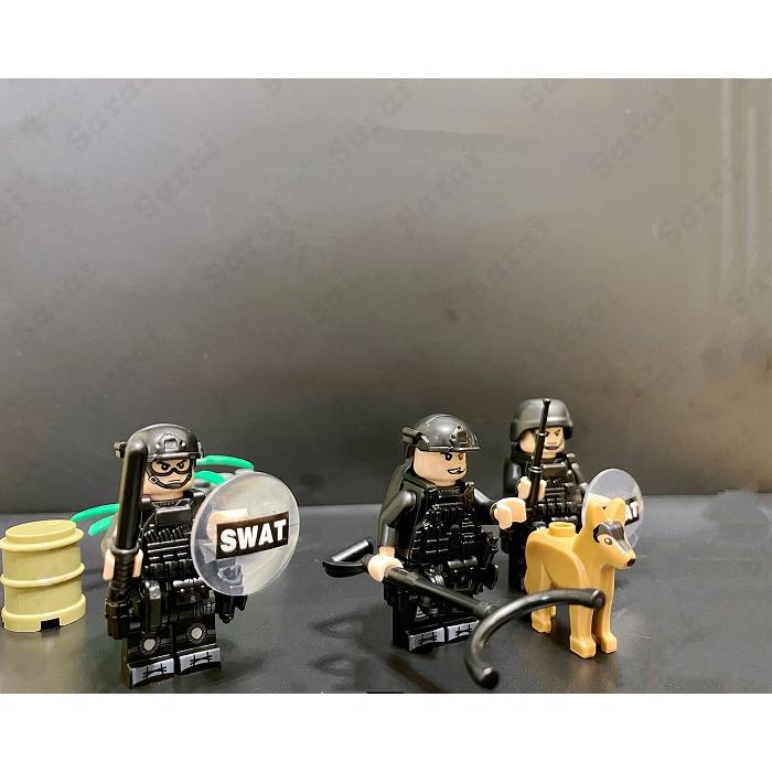 互換品】 レゴブロック レゴ 互換 LEGO ブロック SWAT 警察 特殊部隊 