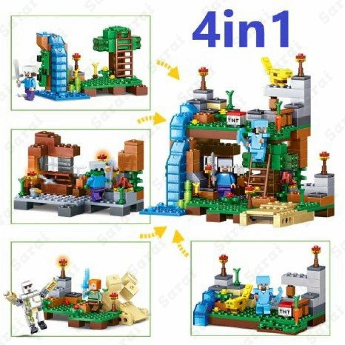 互換品】 レゴブロック レゴ 互換 LEGO ブロック玩具 マインクラフト 
