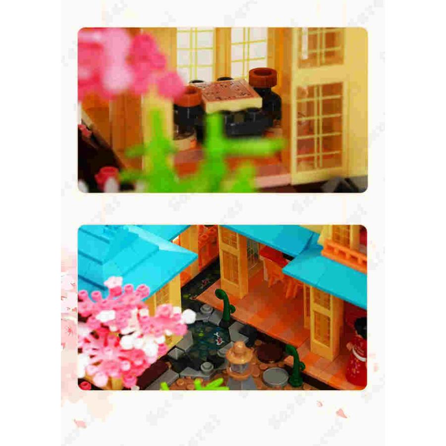 【互換品】 レゴ 互換 LEGO ブロック 桜の木 大きなお家 ミニフィグ セット 組立玩具 ブロック玩具 レゴブロック 知育ブロック おもちゃ 子供 フィギュア こども_6